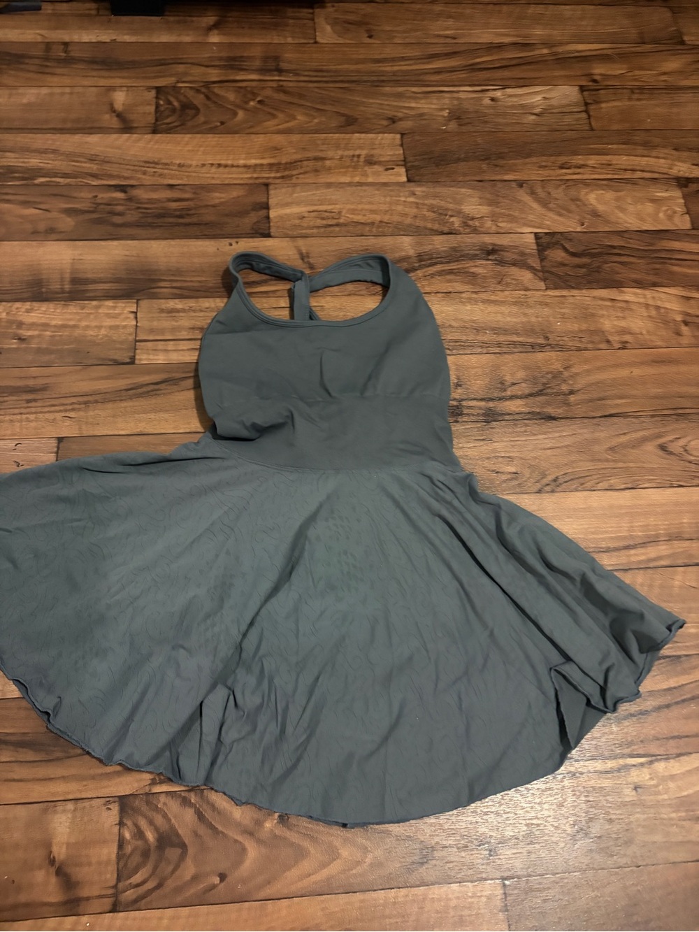 Women's Sleeveless Fit & Flare Dress - Gray
